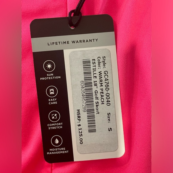 Pink Golf Skort - Picture 2 of 5